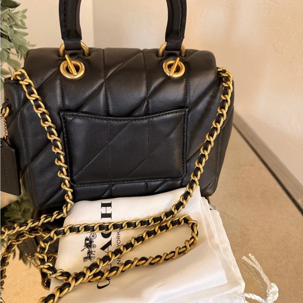 Coach Tabby Top Handle Bag With Quilting